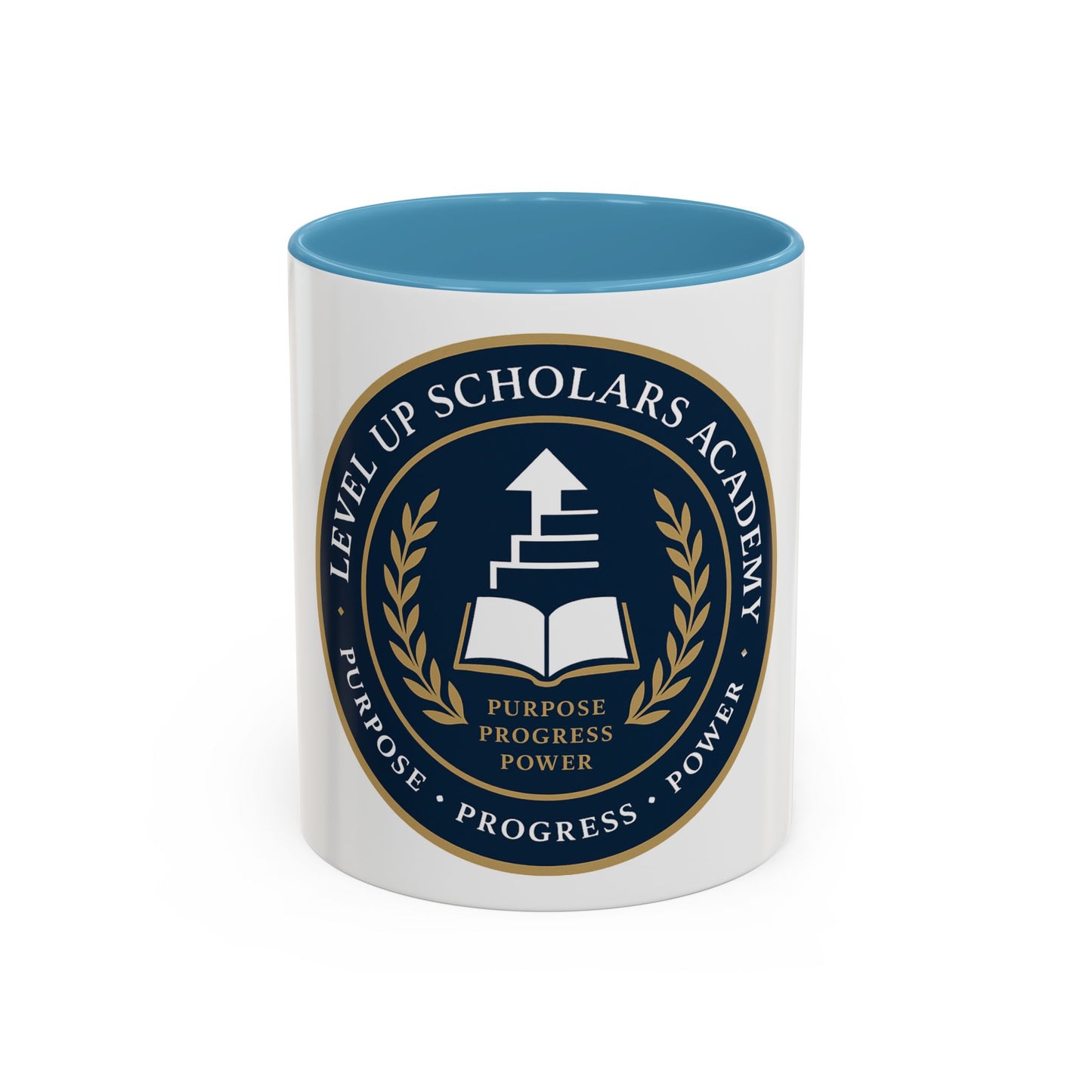 Level Up Scholars Coffee Mug - Motivational Gift for Students, Education, Academic Achievement, Teachers, Graduation, School