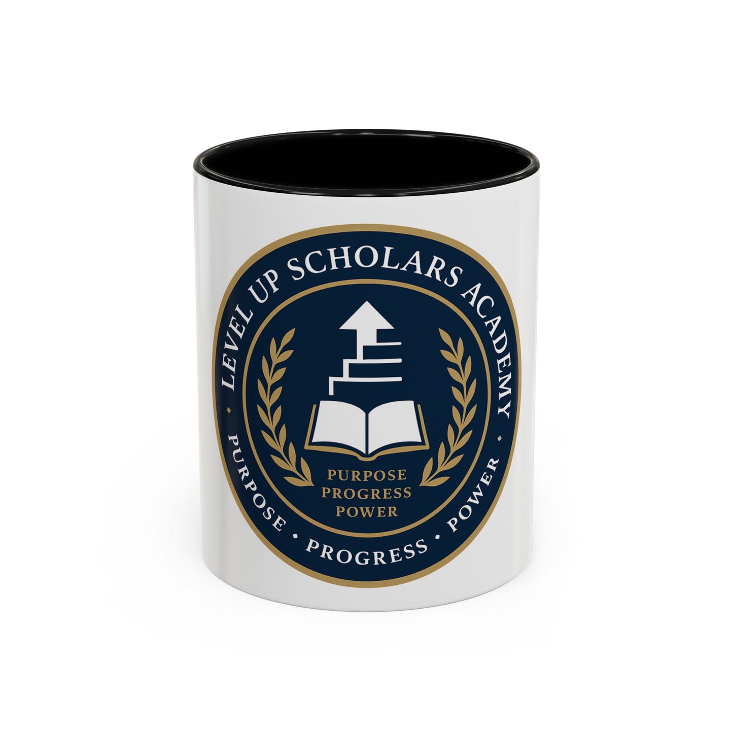 Level Up Scholars Coffee Mug - Motivational Gift for Students, Education, Academic Achievement, Teachers, Graduation, School