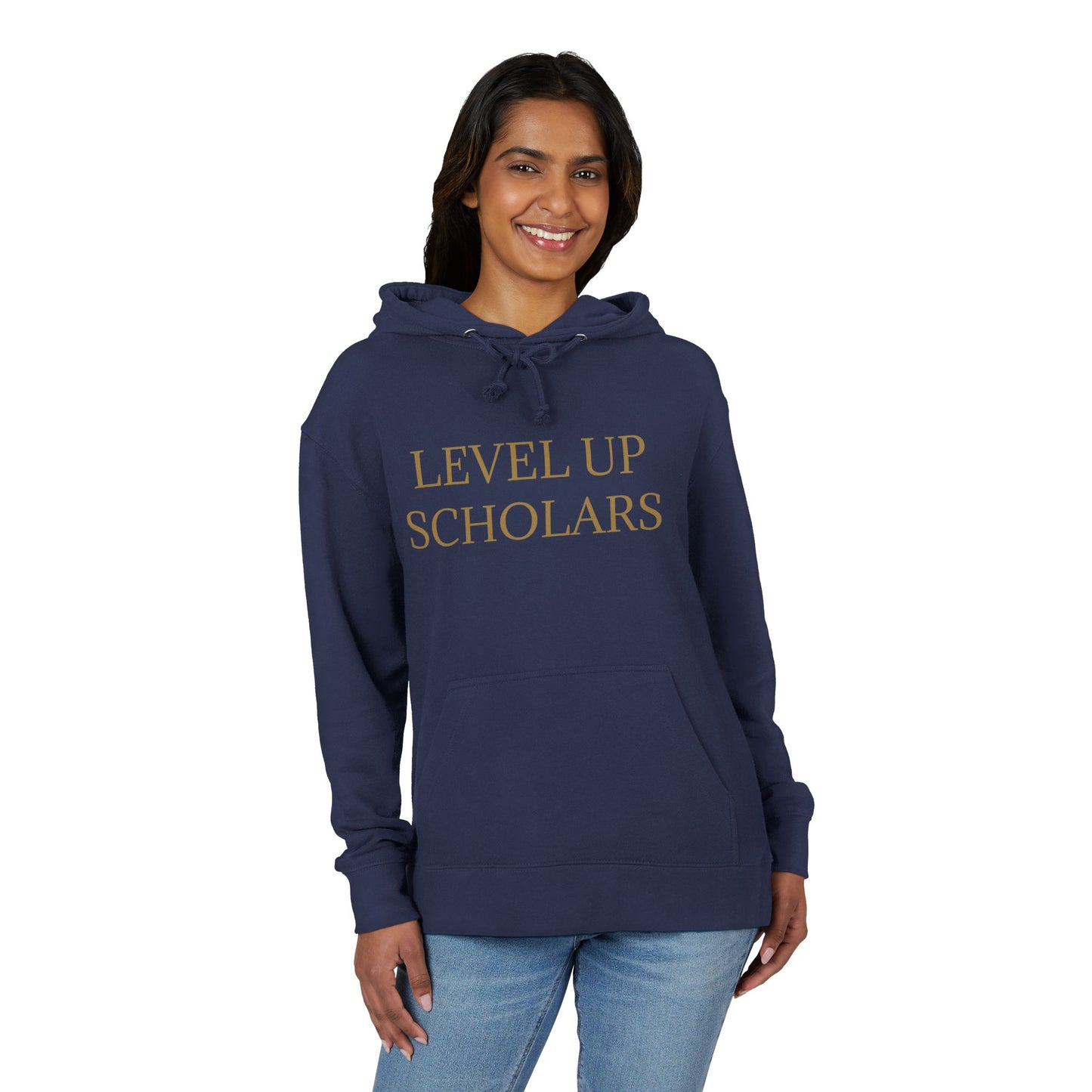 Level Up Scholars Unisex French Terry Hoodie - Motivational Gift for Students, Academic Achievers, Graduation, Back to School, Cozy [...]
