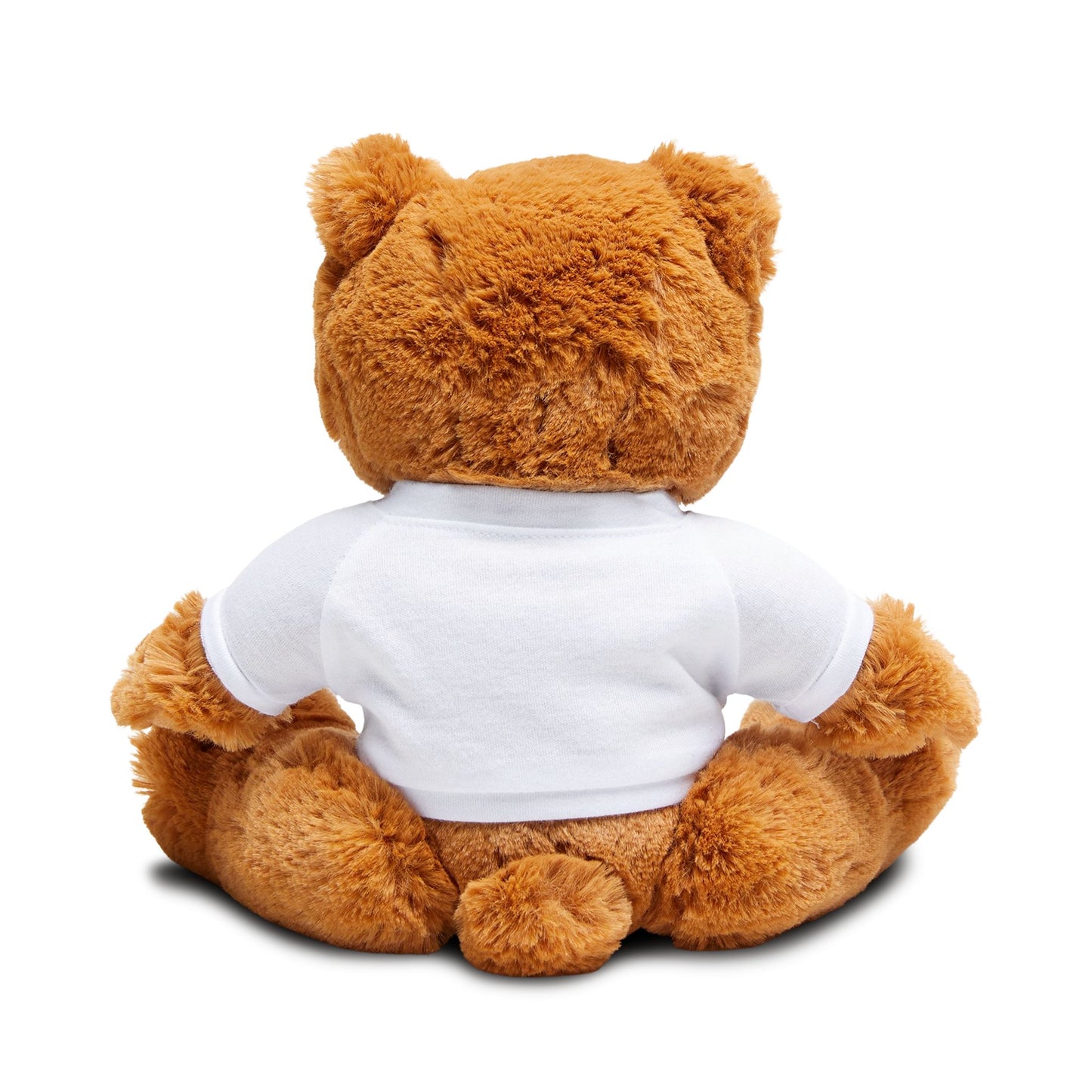 Plush Teddy Bear with Heart Tee — Let All That You Do Be Done in Love