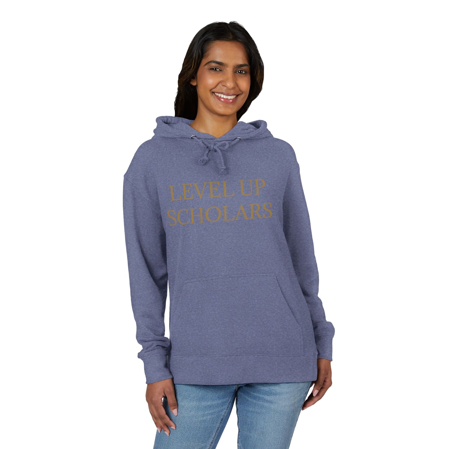 Level Up Scholars Unisex French Terry Hoodie - Motivational Gift for Students, Academic Achievers, Graduation, Back to School, Cozy [...]