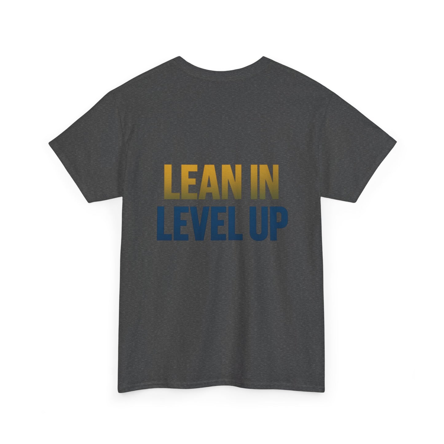 Unisex Heavy Cotton Tee with Motivational Design - Perfect for Gift, Fitness, Work, and Casual Everyday Wear