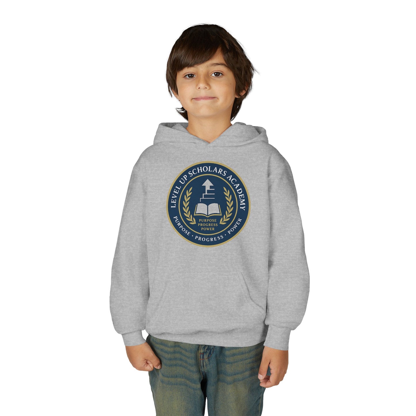 Scholars Academy Hoodie, Motivational Youth Sweatshirt, Level Up Gift, School Spirit Apparel, Graduation Celebration Clothing