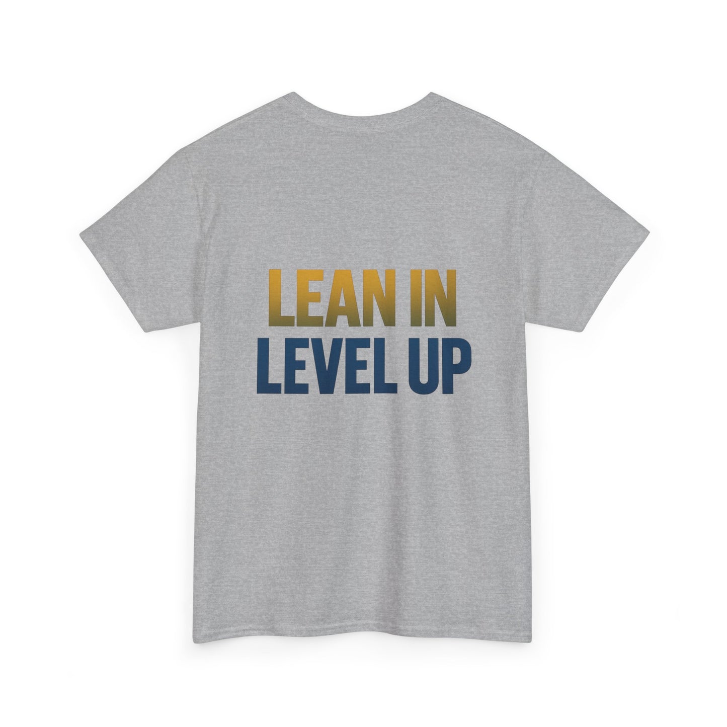 Unisex Heavy Cotton Tee with Motivational Design - Perfect for Gift, Fitness, Work, and Casual Everyday Wear